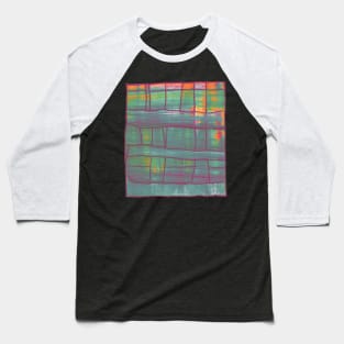 Liminal Space in Teal Weave Baseball T-Shirt